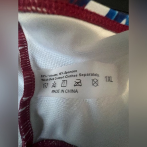 Tropical Print High-Waisted Bikini Bottom - Picture 4 of 4